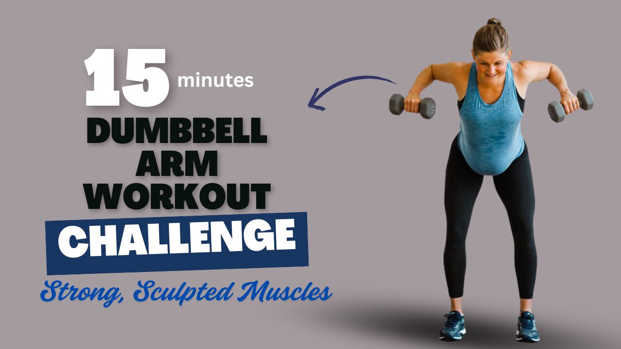 15-Minute Dumbbell Arm Workout Challenge for Strong, Sculpted Muscles
