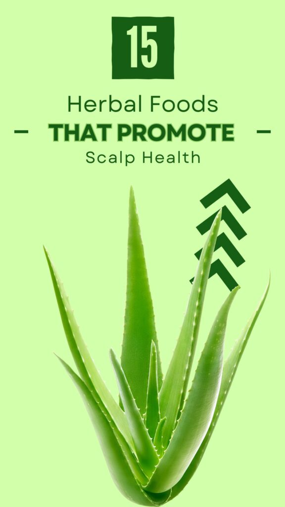 1. 15 Herbal Foods That Promote Scalp Health