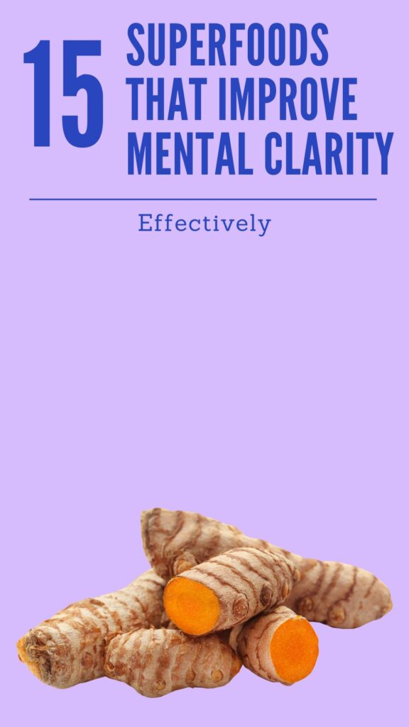 1. 15 Superfoods That Improve Mental Clarity