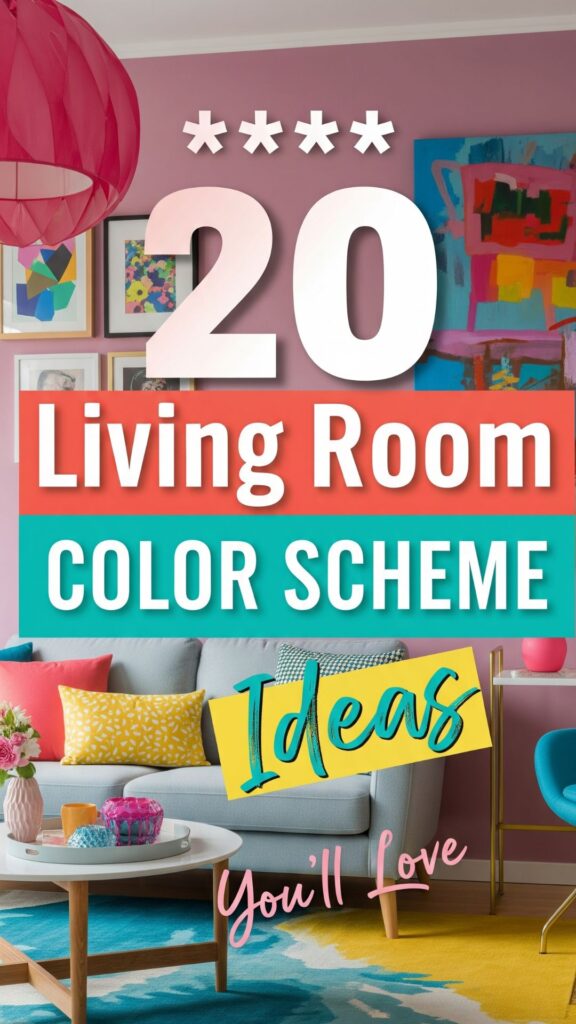 1. 20 Living Room Color Scheme Ideas You’ll Love