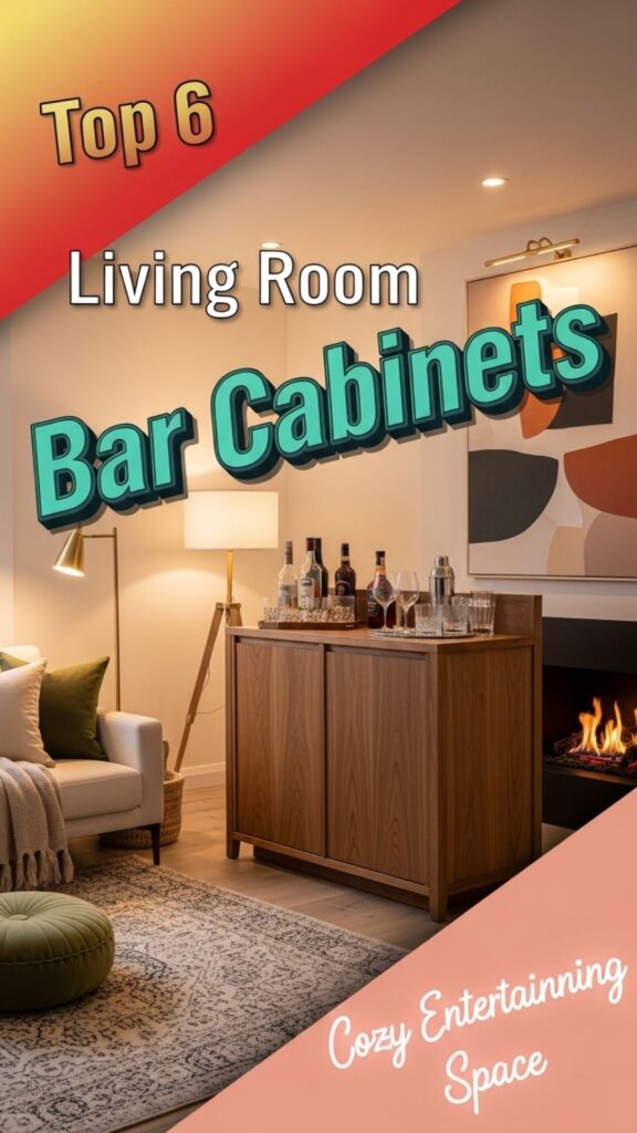 1. Top 6 Living Room Bar Cabinets for a Cozy Entertaining Space