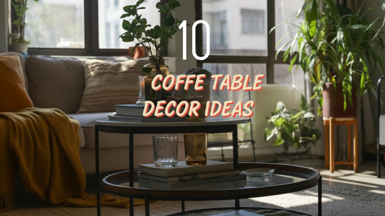 10 DIY Coffee Table Decor Ideas