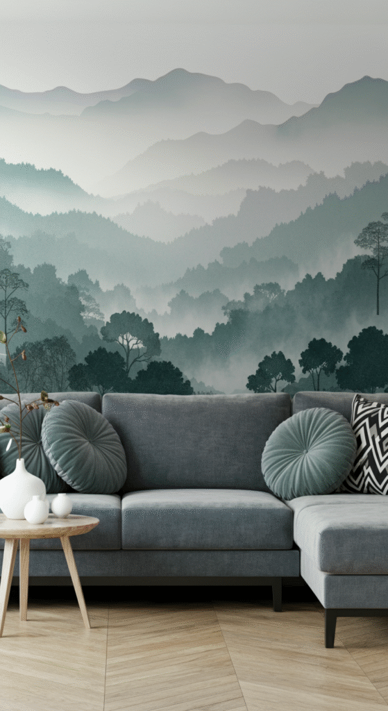10. Wall Murals for an Immersive Experience