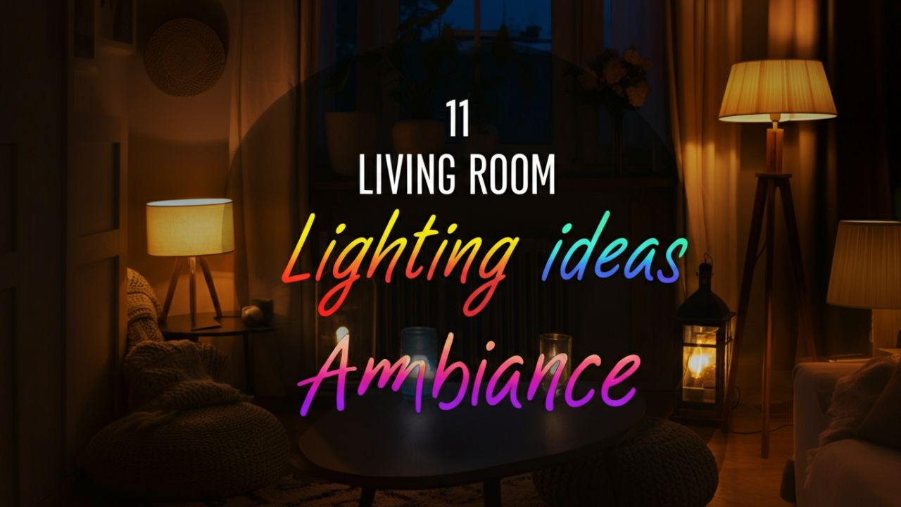 11 Living Room Lighting Ideas for Ambiance