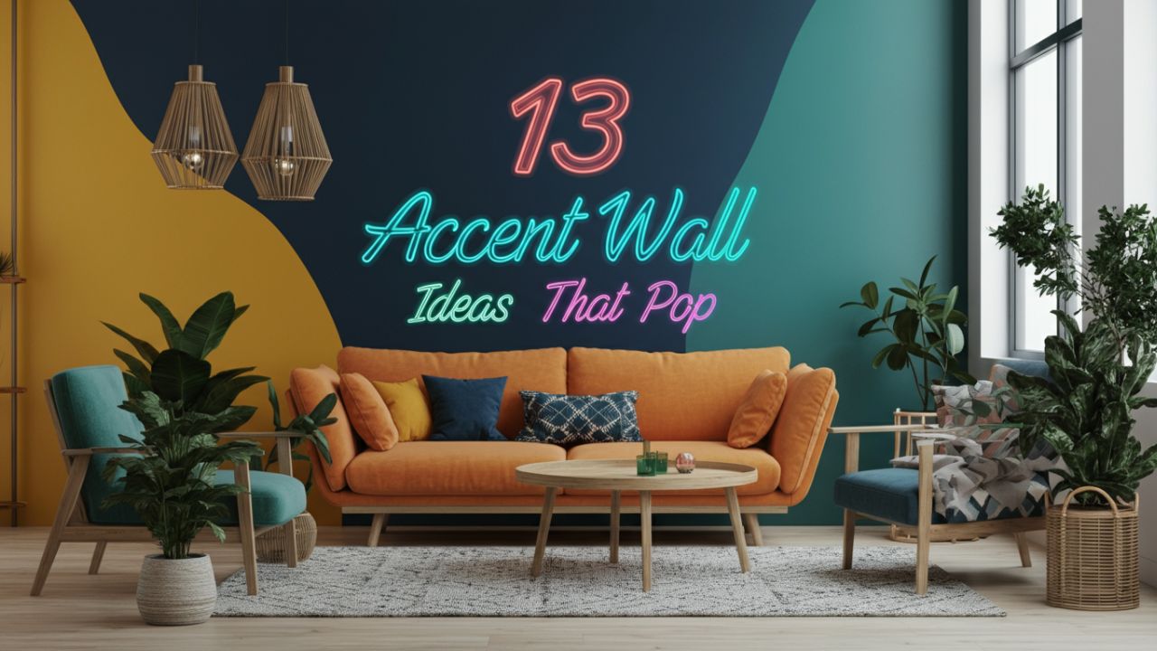 13 Accent Wall Ideas That Pop