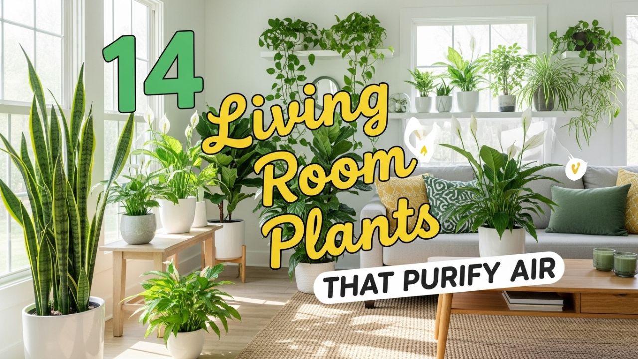 14 Living Room Plants That Purify Air
