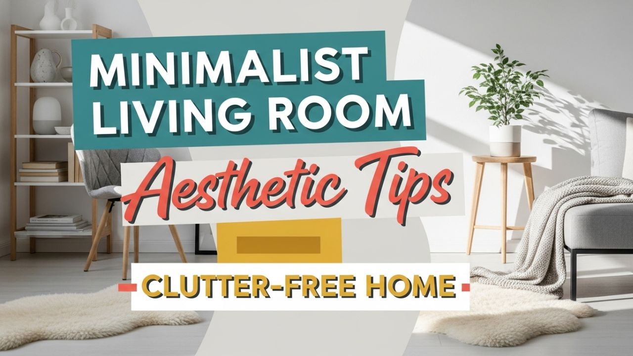 15 Minimalist Living Room Aesthetic Tips for a Clutter-Free Home