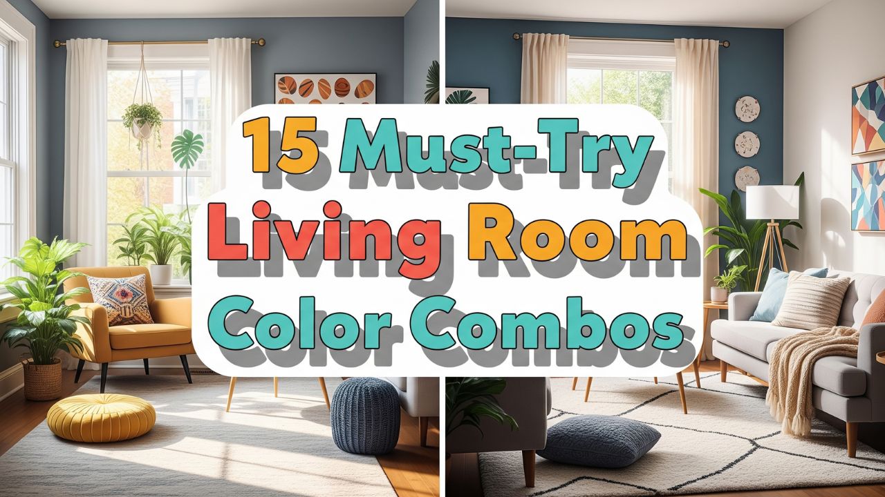 15 Must-Try Living Room Color Combinations for Every Mood