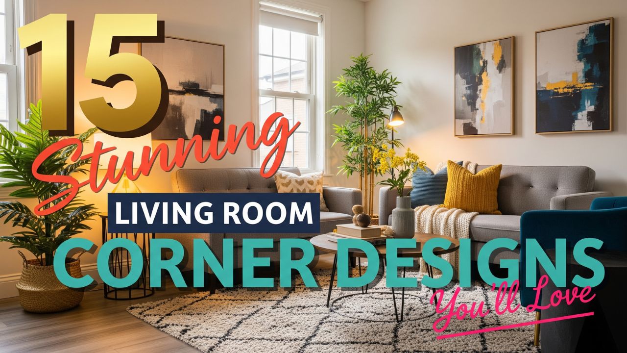 15 Stunning Living Room Corner Designs You’ll Love