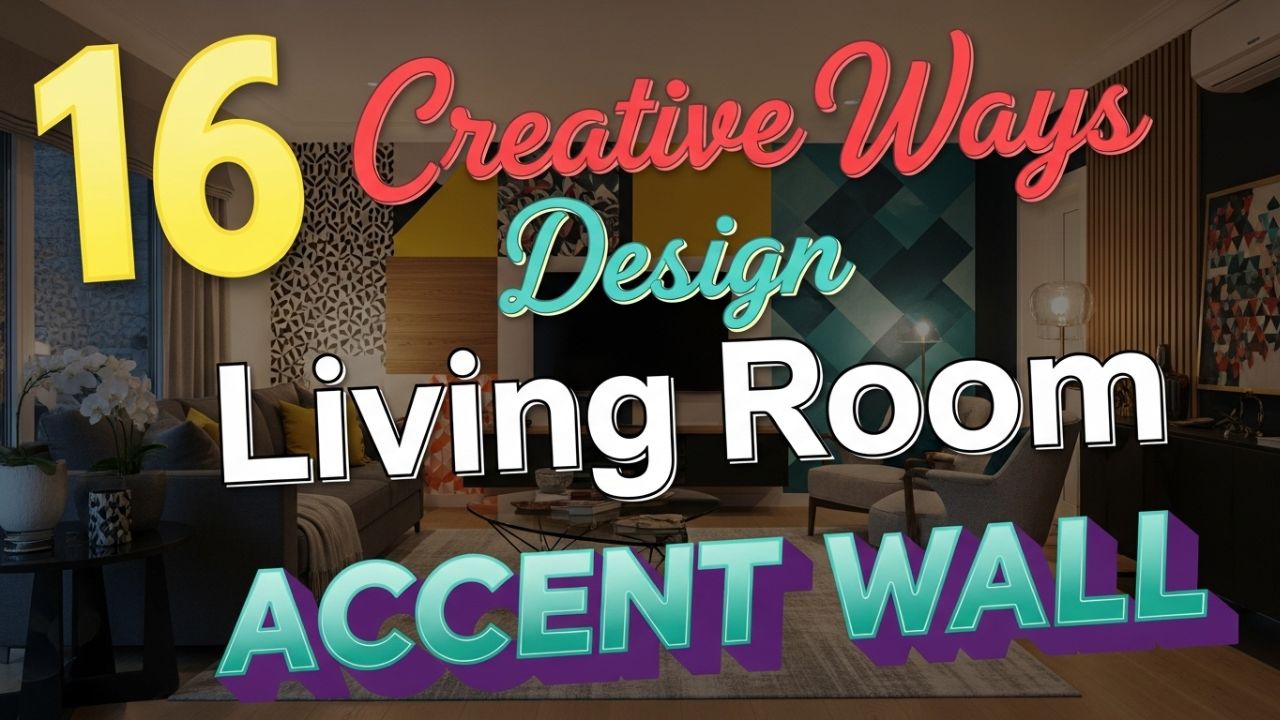16 Creative Ways to Design a Living Room Accent Wall
