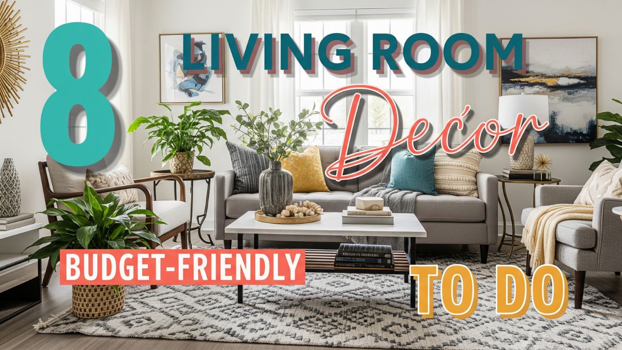 8 Budget-Friendly Living Room Décor To Do
