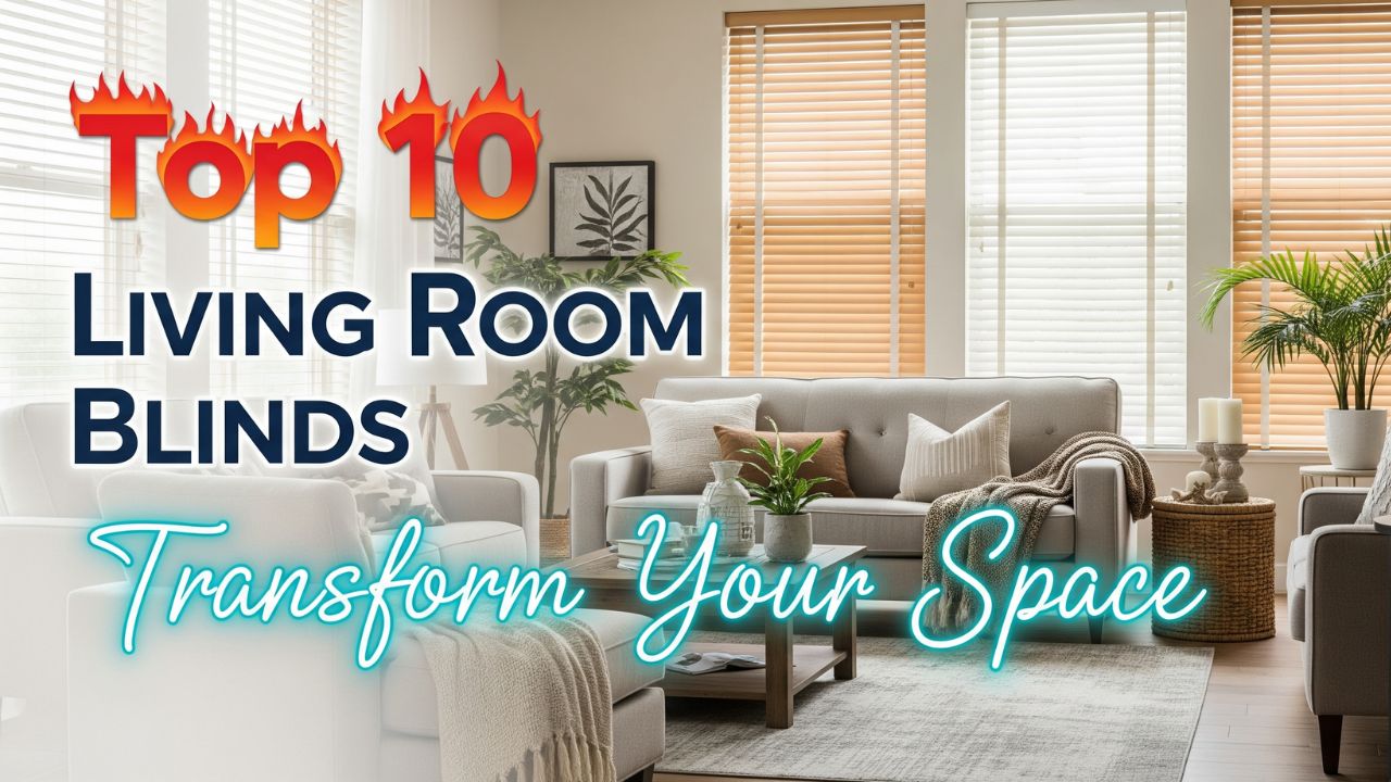 Top 10 Living Room Blinds to Transform Your Space