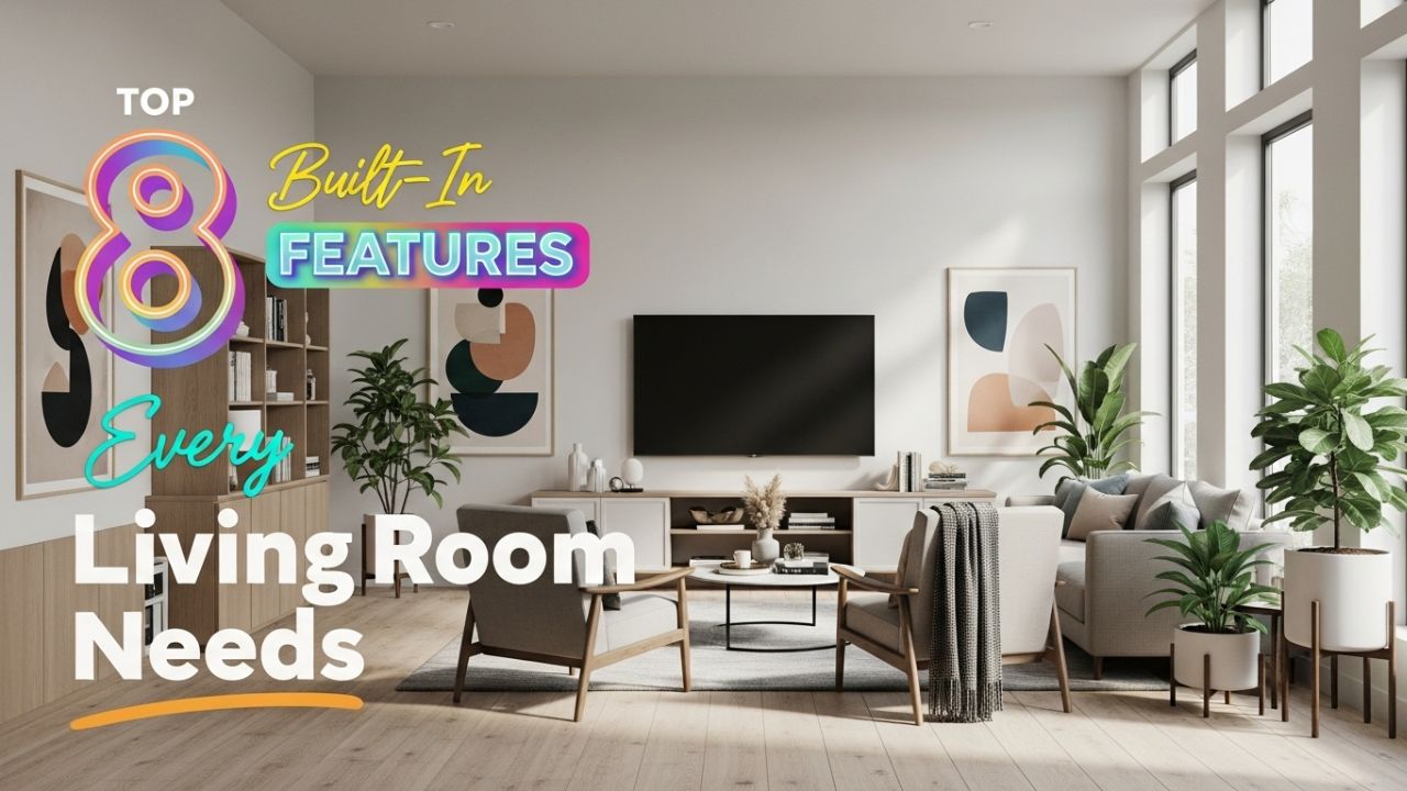 Top 8 Built-In Features Every Living Room Needs