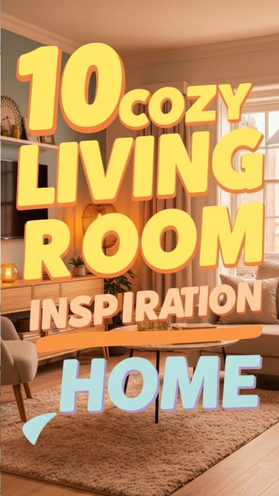 1. 10 Cozy Living Room Inspiration Ideas for Your Home