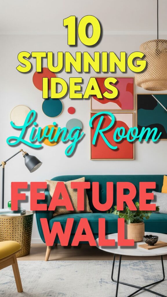 1. 10 Stunning Ideas for a Living Room Feature Wall