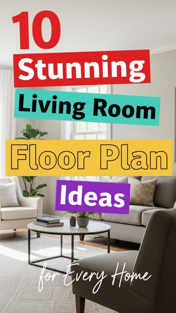 1. 10 Stunning Living Room Floor Plan Ideas for Every Home