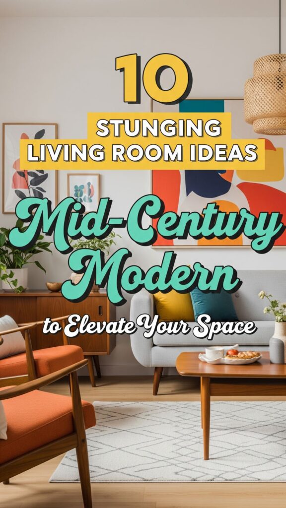 1. 10 Stunning Living Room Mid Century Modern Ideas to Elevate Your Space