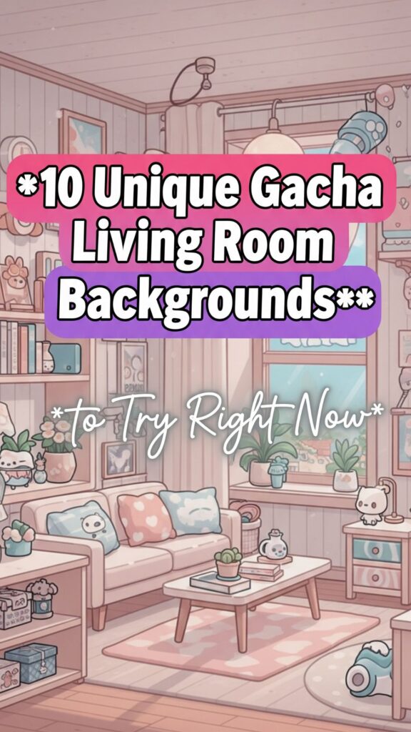 1. 10 Unique Gacha Living Room Backgrounds to Try Right Now