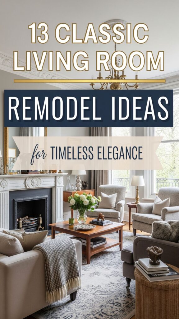 1. 13 Classic Living Room Remodel Ideas for Timeless Elegance