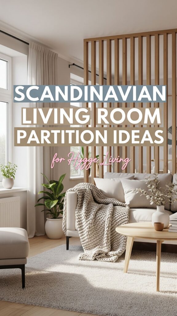 1.  13 Scandinavian Living Room Partition Design Ideas for Hygge Living
