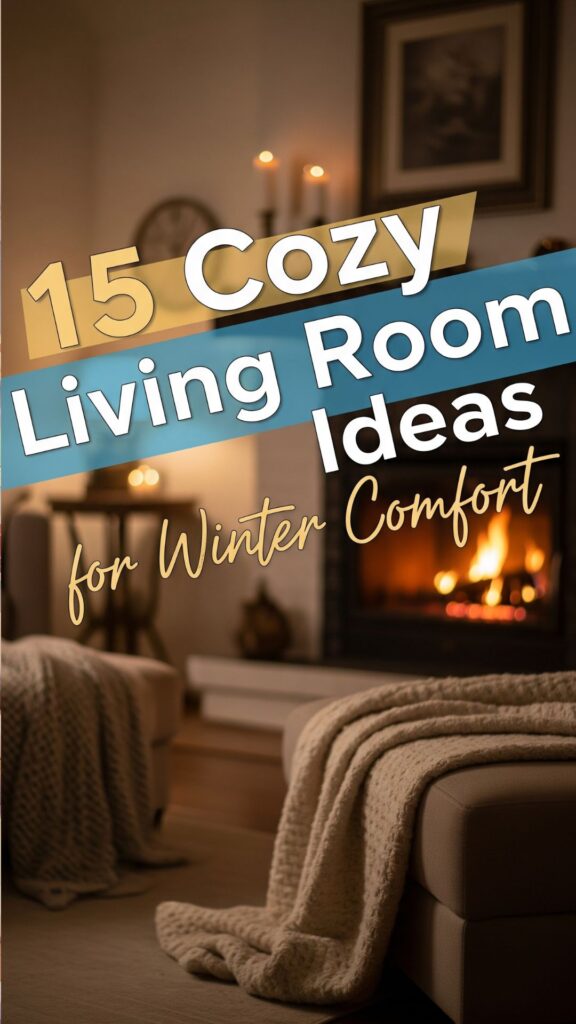 1. 15 Cozy Living Room Ideas for Winter Comfort