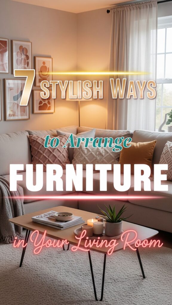 1. 7 Stylish Ways to Arrange Furniture in Your Living Room