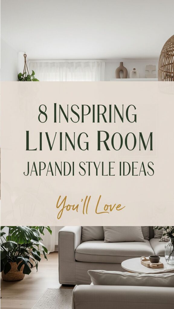 1. 8 Inspiring Living Room Japandi Style Ideas You’ll Love