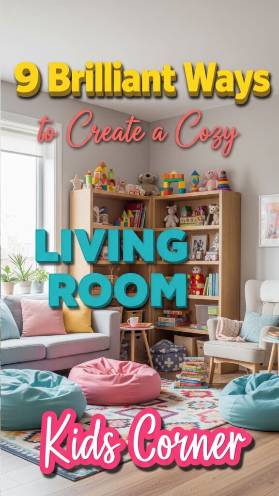 1. 9 Brilliant Ways to Create a Cozy Living Room Kids Corner