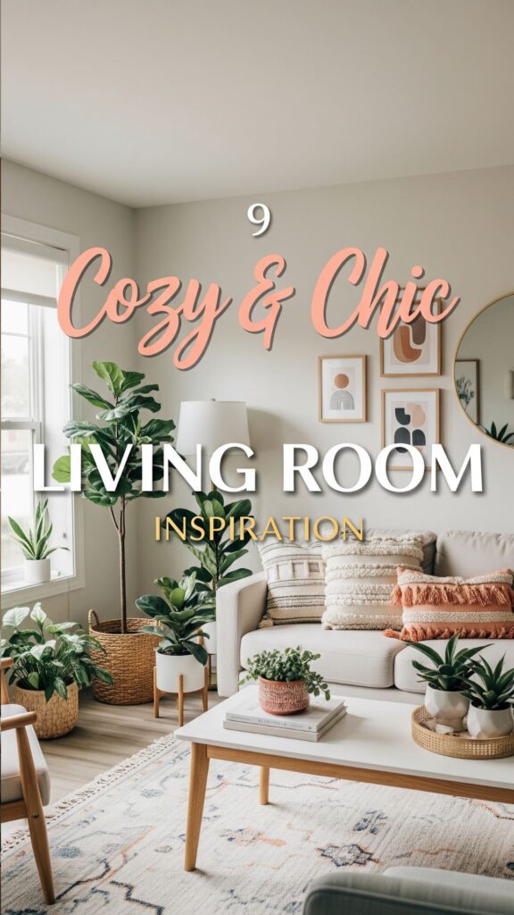 1. 9 Cozy & Chic Living Room Inspiration for Every Style