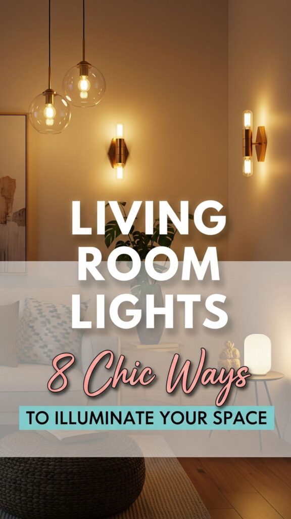 1. Living Room Lights 8 Chic Ways to Illuminate Your Space