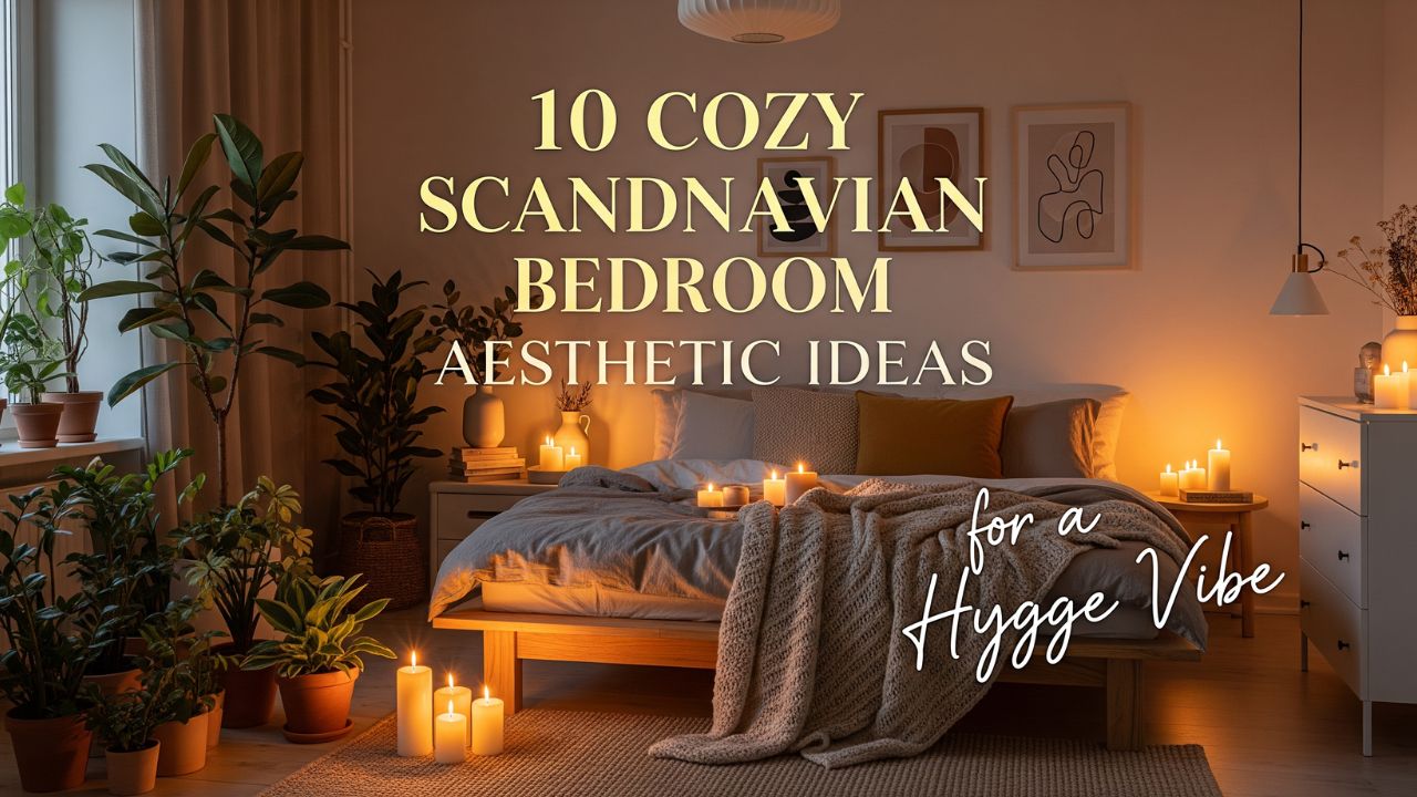 10 Cozy Scandinavian Bedroom Aesthetic Ideas for a Hygge Vibe