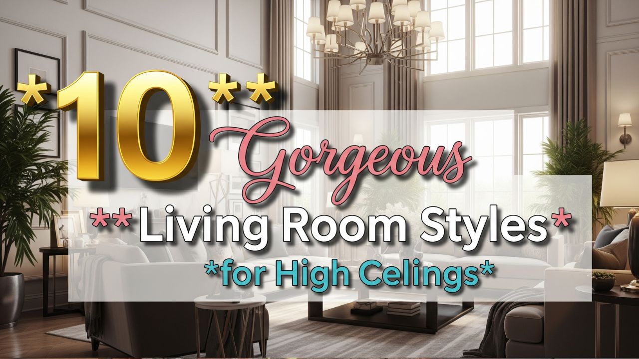 10 Gorgeous Living Room Styles for Homes with High Ceilings