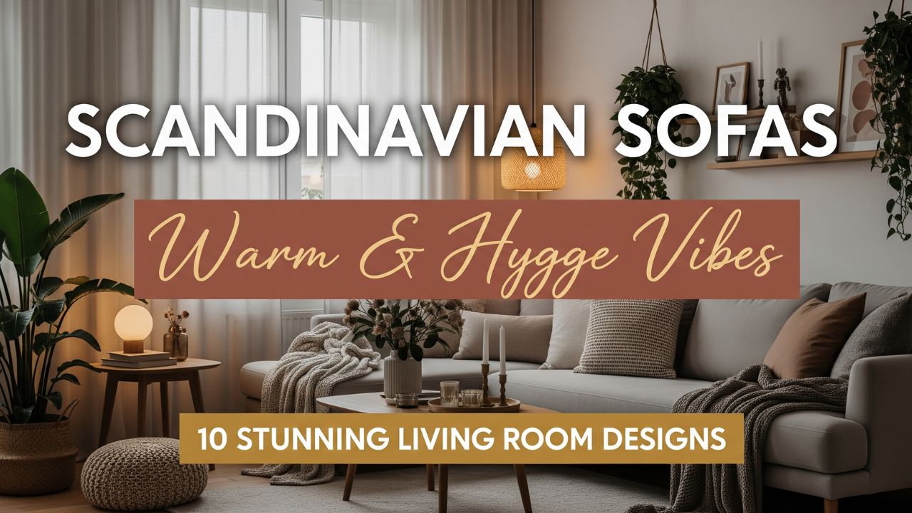 10 Scandinavian Living Room Sofa Designs with Warm, Hygge Vibes