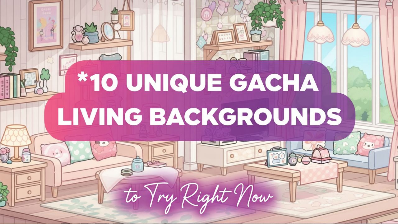 10 Unique Gacha Living Room Backgrounds to Try Right Now