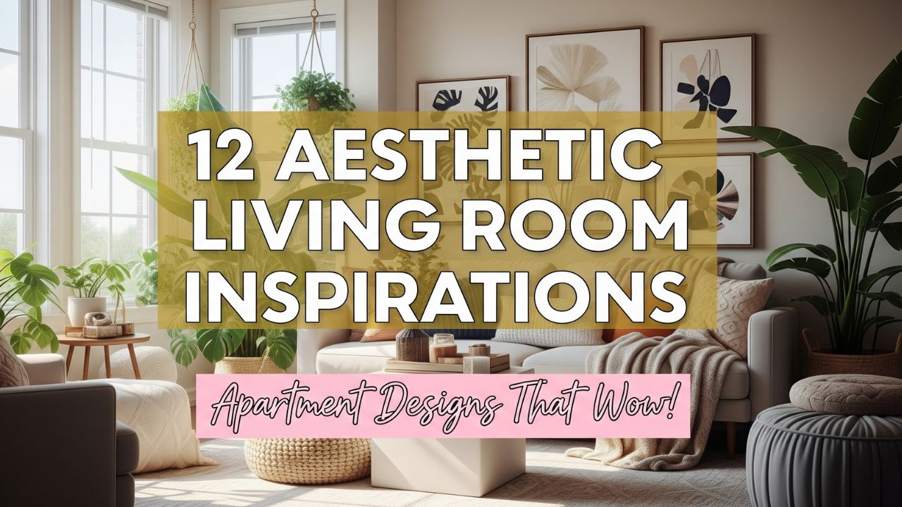 12 Aesthetic Living Room Inspiration Apartment Designs That Wow