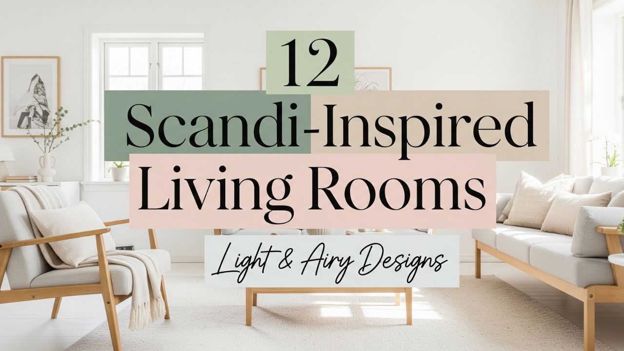 12 Scandi-Inspired Living Room Upstairs Light & Airy Designs