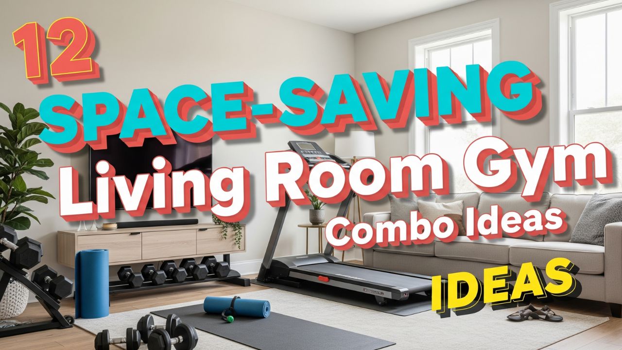 12 Space-Saving Living Room Gym Combo Ideas