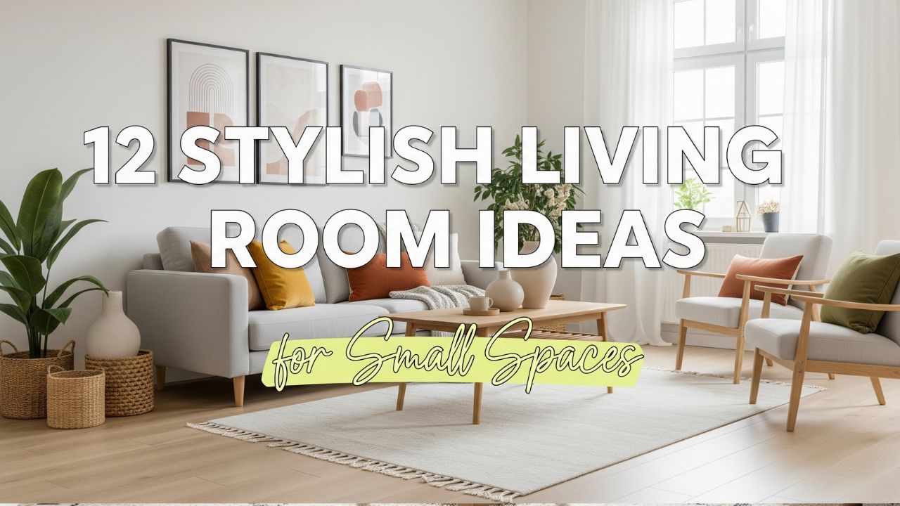 12 Stylish Living Room Ideas for Small Spaces