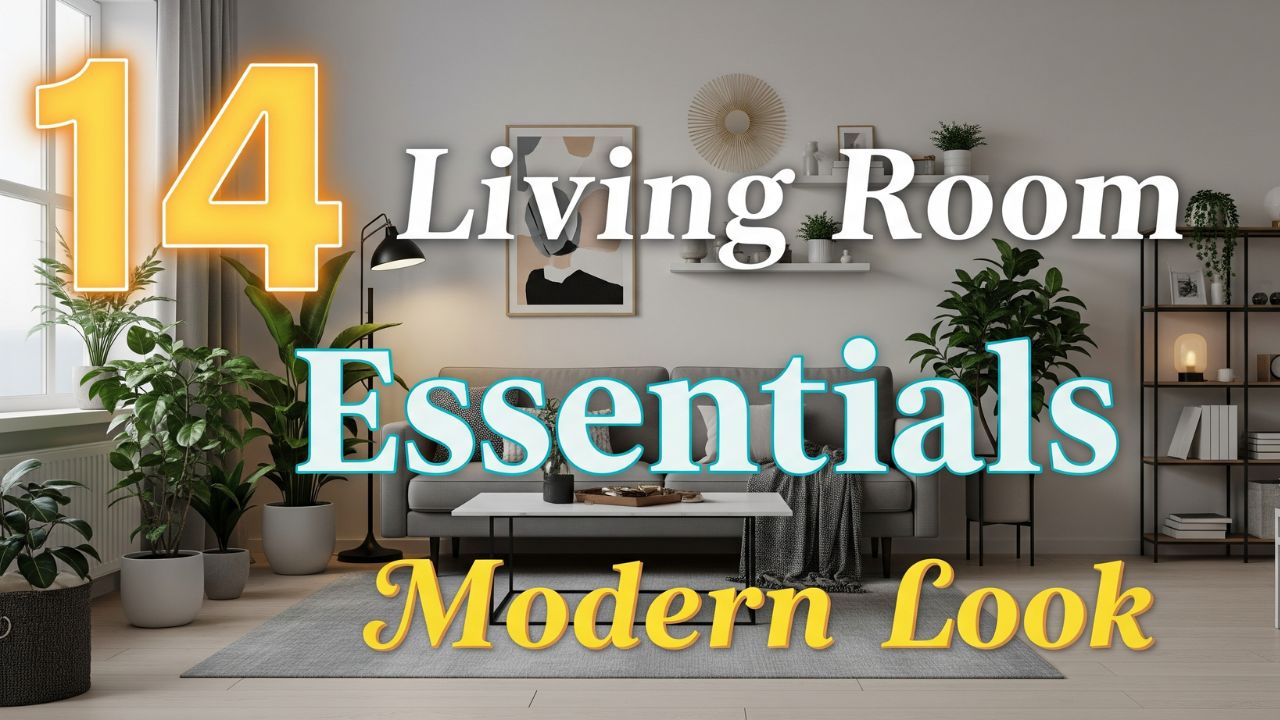 14 Living Room Essentials for a Modern Look
