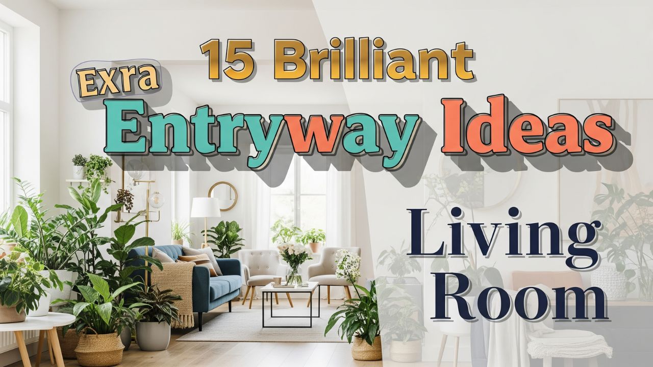 15 Brilliant Entryway Ideas for Your Living Room