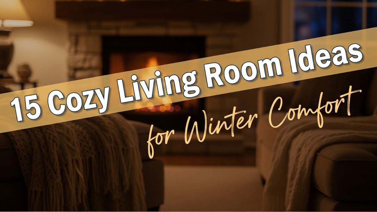 15 Cozy Living Room Ideas for Winter Comfort