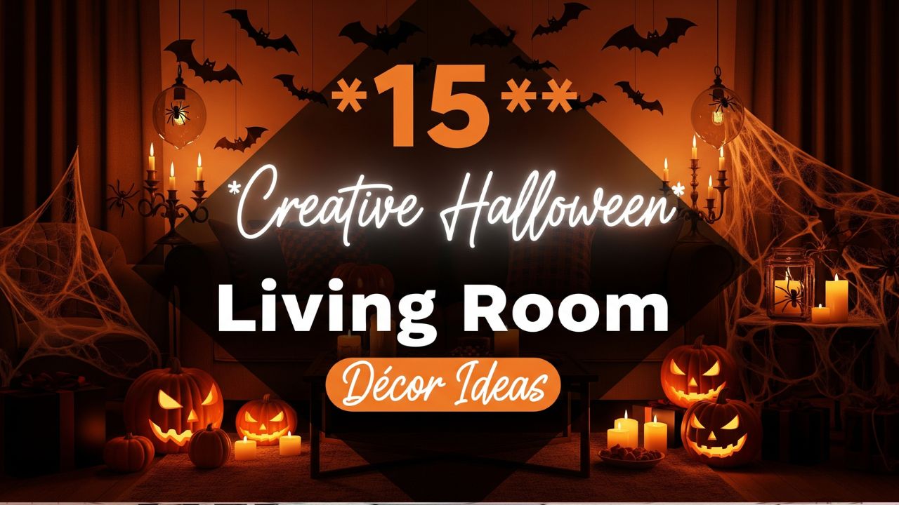 15 Creative Halloween Living Room Décor Ideas