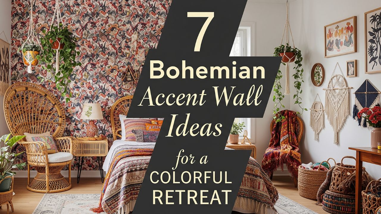 7 Bohemian Bedroom Accent Wall Ideas for a Colorful Retreat