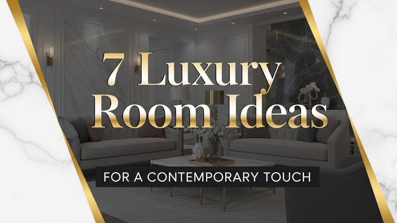 7 Luxury Living Room Ideas for a Contemporary Touch