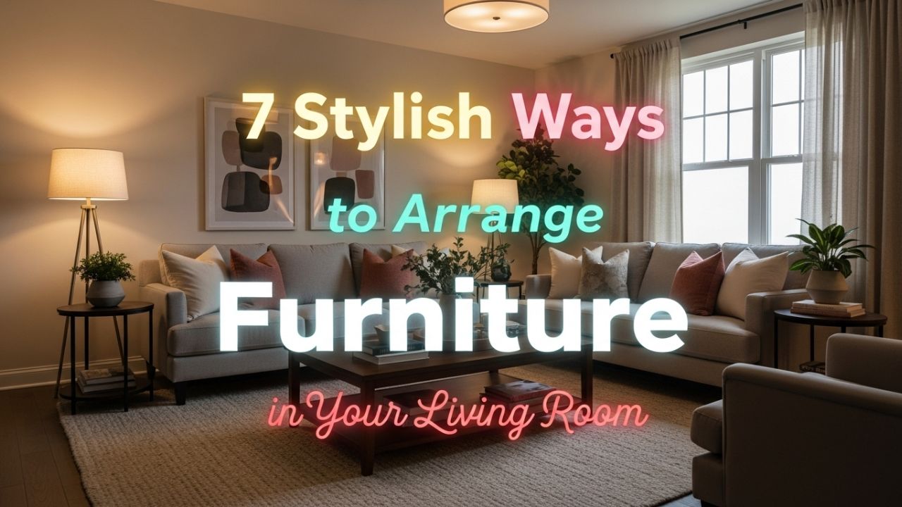 7 Stylish Ways to Arrange Furniture in Your Living Room