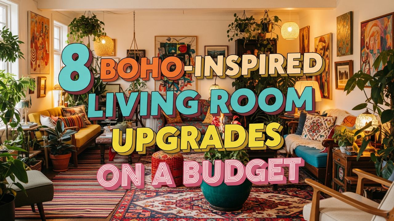 8 Boho-Inspired Living Room Upgrades on a Budget