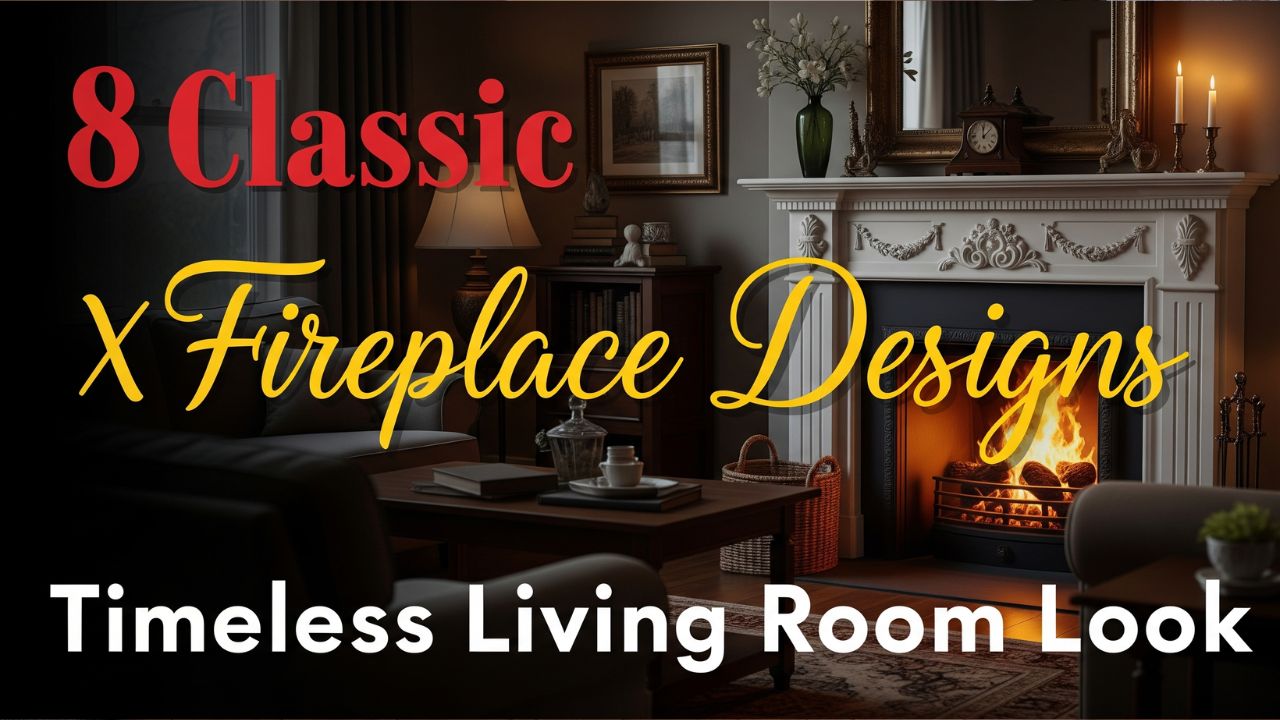 8 Classic Fireplace Designs for a Timeless Living Room Look