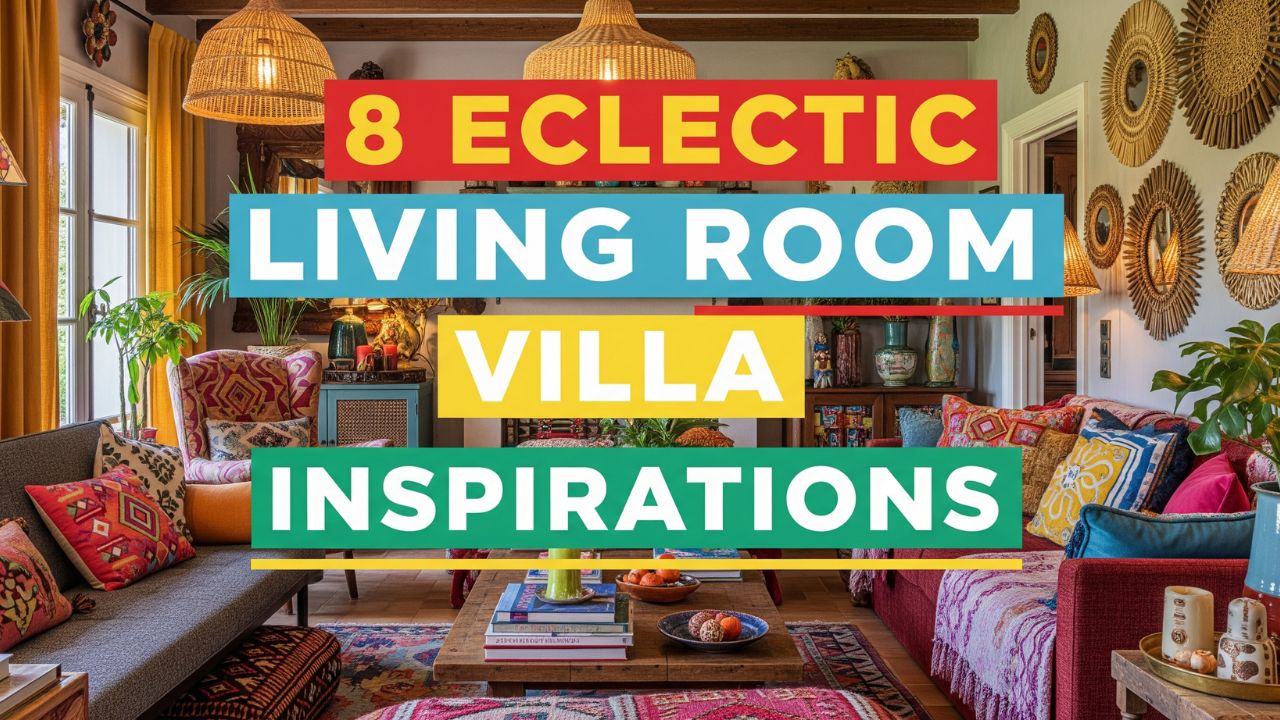 8 Eclectic Living Room Villa Inspirations You’ll Fall in Love With