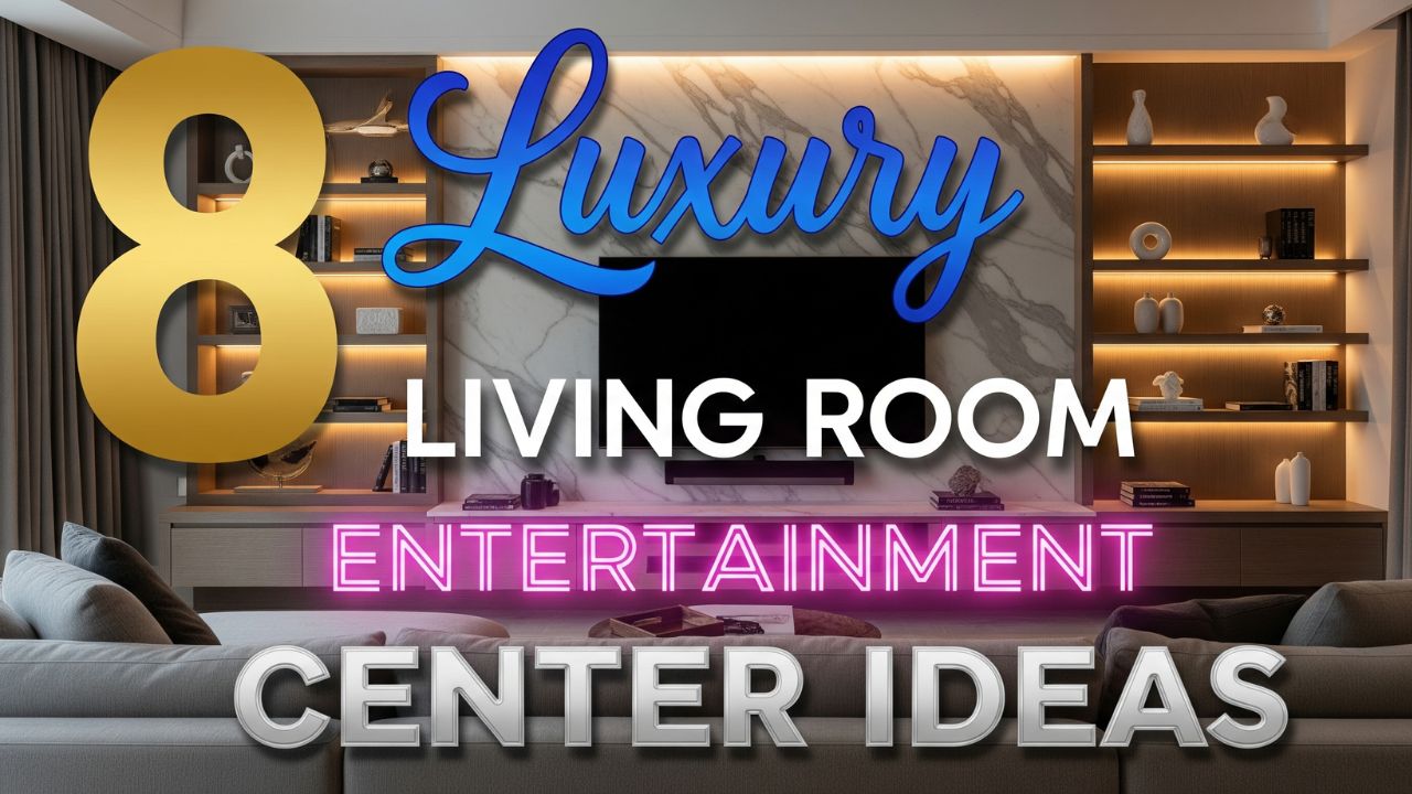 8 Luxury Living Room Entertainment Center Ideas