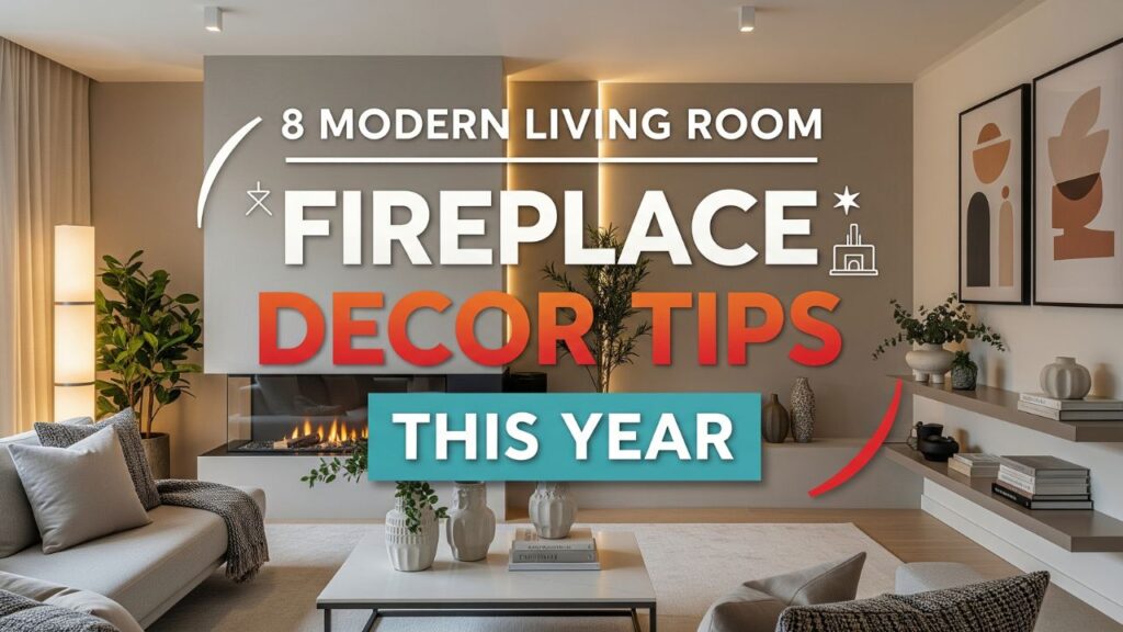 8 Modern Living Room with Fireplace Decor Tips for this Year